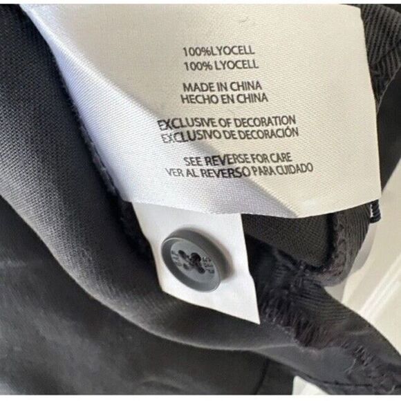 GAP Shadow Grey Women's Sz XXL Lightweight Relaxed Fit Tencel Dress - Picture 7 of 10